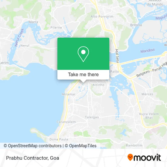 Prabhu Contractor map
