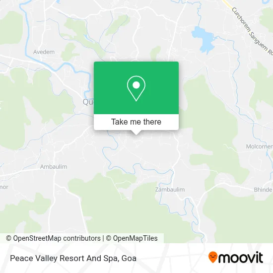 Peace Valley Resort And Spa map