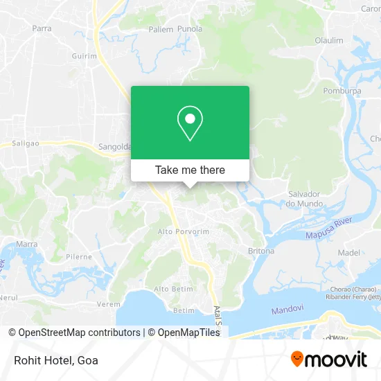 Rohit Hotel map