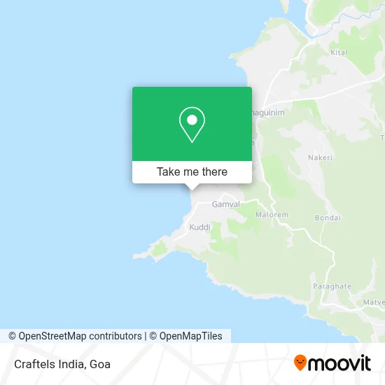 Craftels India map