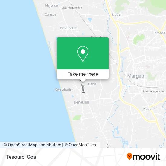 Tesouro map