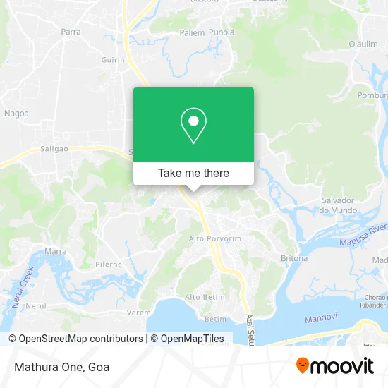 Mathura One map