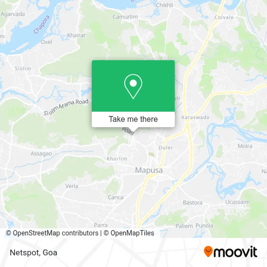 Netspot map