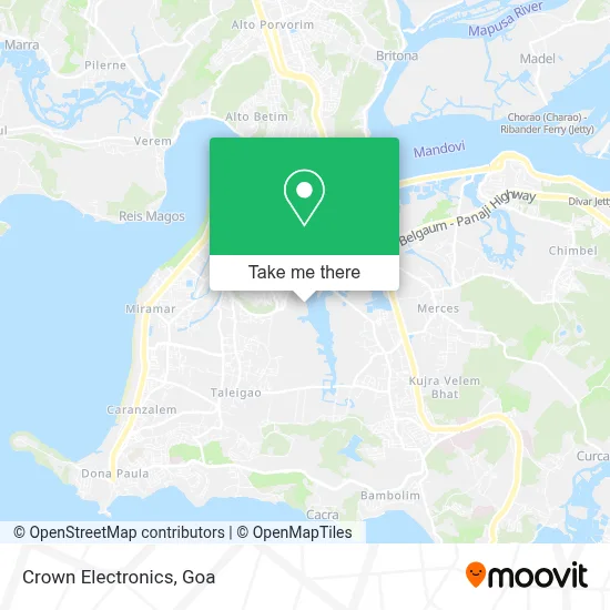 Crown Electronics map