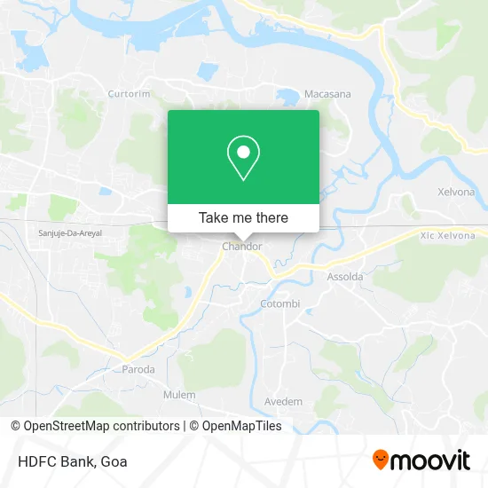 Hdfc Bank map
