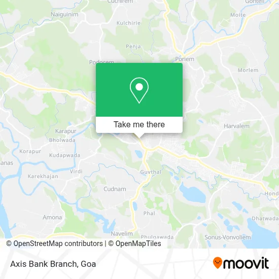 Axis Bank Branch map