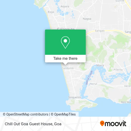 Chill Out Goa Guest House map