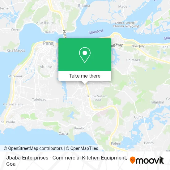 Jbaba Enterprises - Commercial Kitchen Equipment map