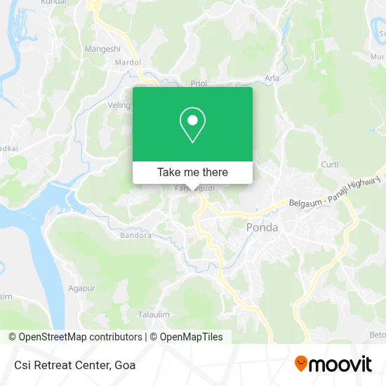 Csi Retreat Center map
