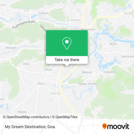 My Dream Destination map