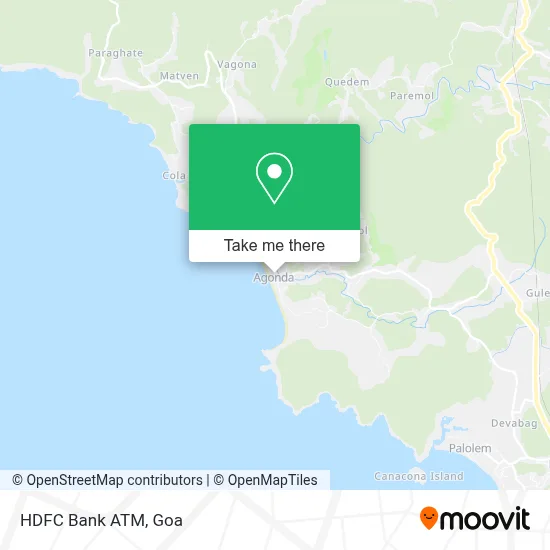 Hdfc Bank Atm map