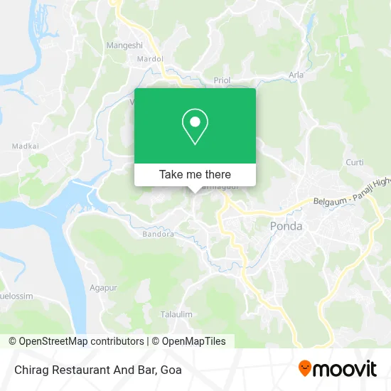 Chirag Restaurant And Bar map