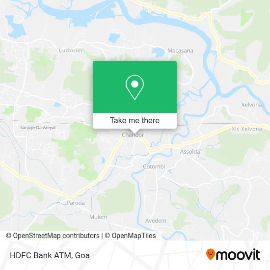 Hdfc Bank Atm map