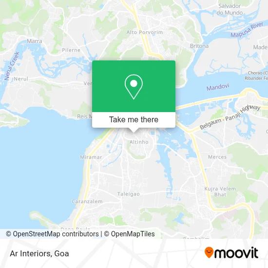 Ar Interiors map