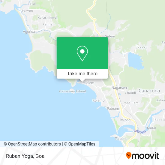 Ruban Yoga map