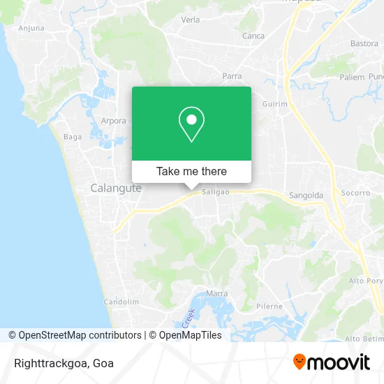 Righttrackgoa map