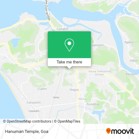 Hanuman Temple map