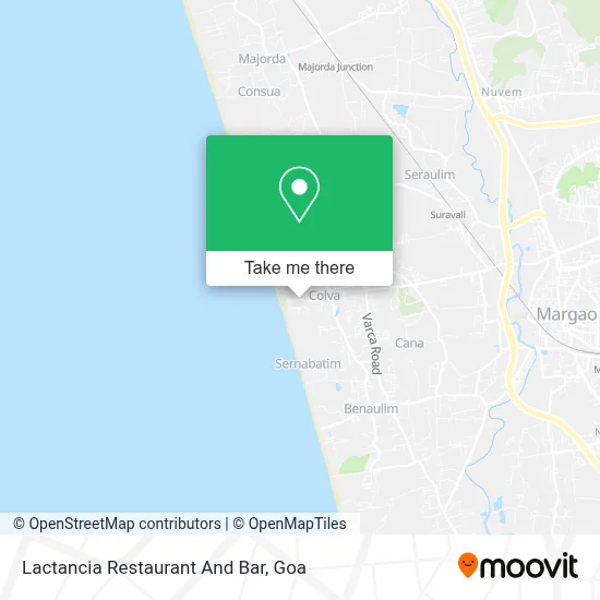Lactancia Restaurant And Bar map