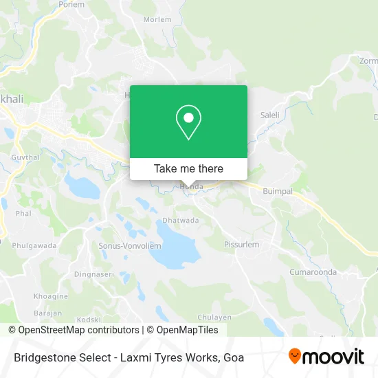 Bridgestone Select - Laxmi Tyres Works map