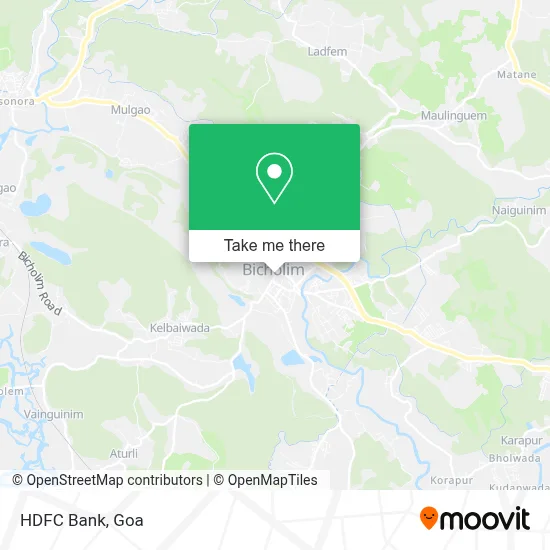 Hdfc Bank map