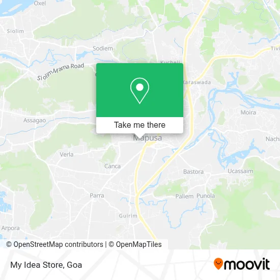 My Idea Store map