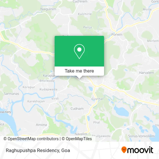Raghupushpa Residency map