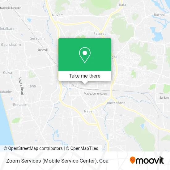 Zoom Services (Mobile Service Center) map