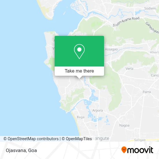 Ojasvana map