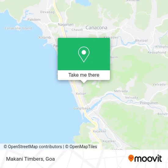 Makani Timbers map