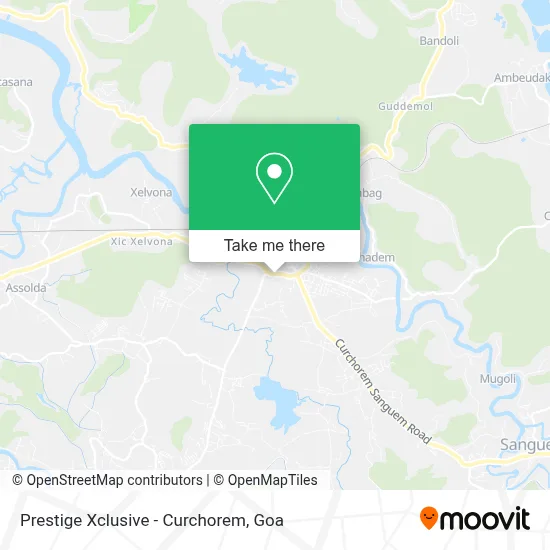 Prestige Xclusive - Curchorem map