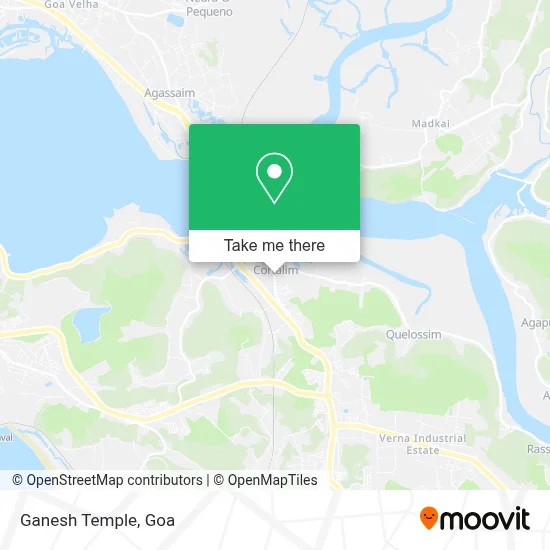 Ganesh Mandir map