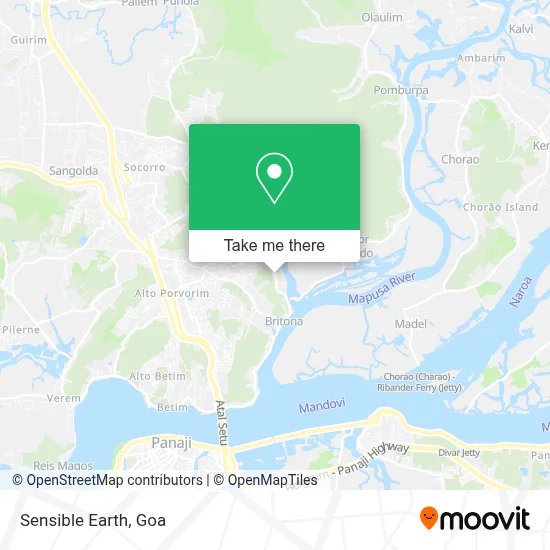 Sensible Earth map