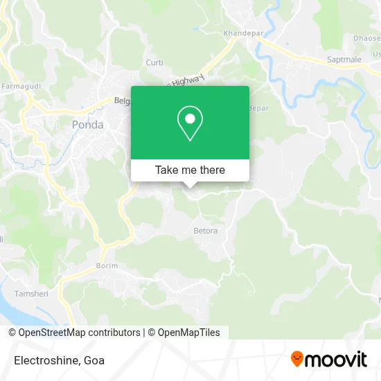 Electroshine map