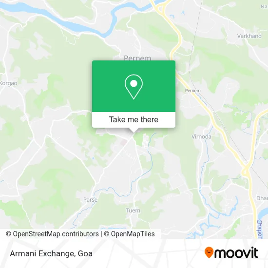 Armani Exchange map