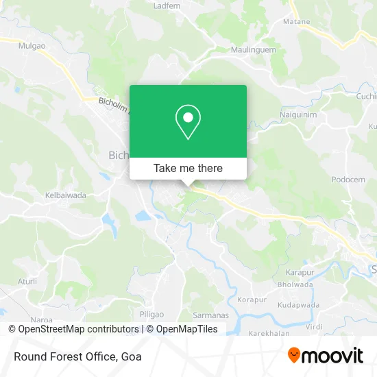 Round Forest Office map