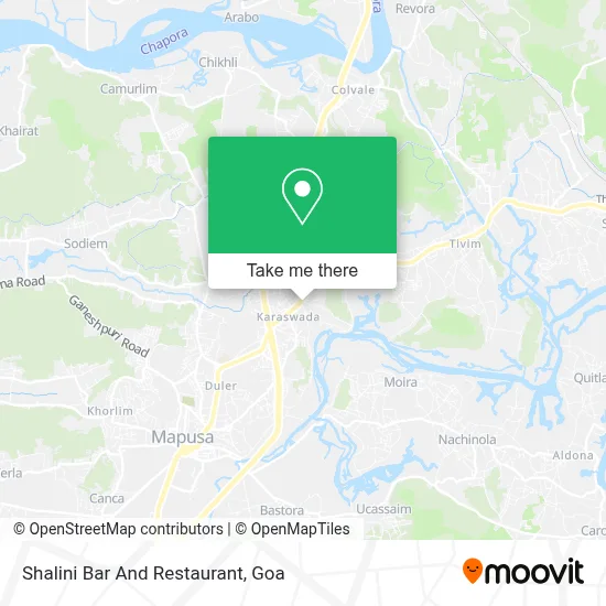 Shalini Bar And Restaurant map