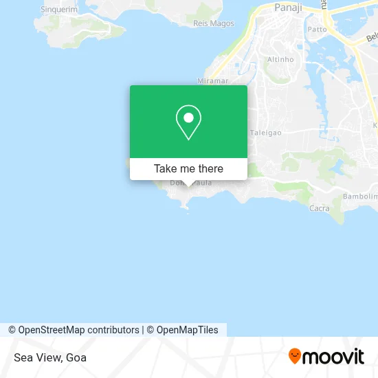 Sea View map