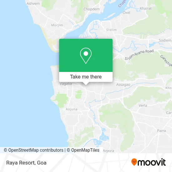 Raya Resort map
