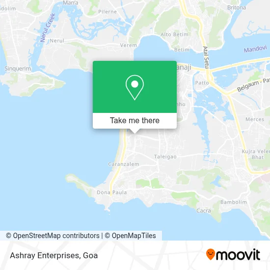 Ashray Enterprises map