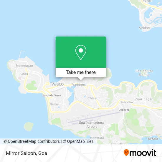 Mirror Saloon map