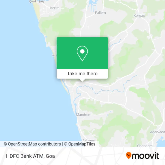 Hdfc Bank Atm map