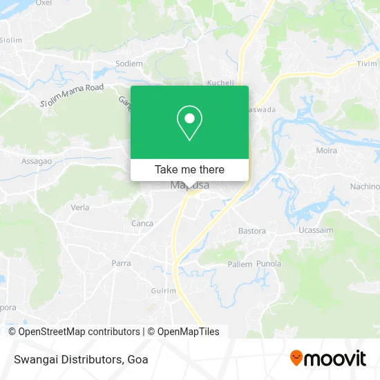 Swangai Distributors map