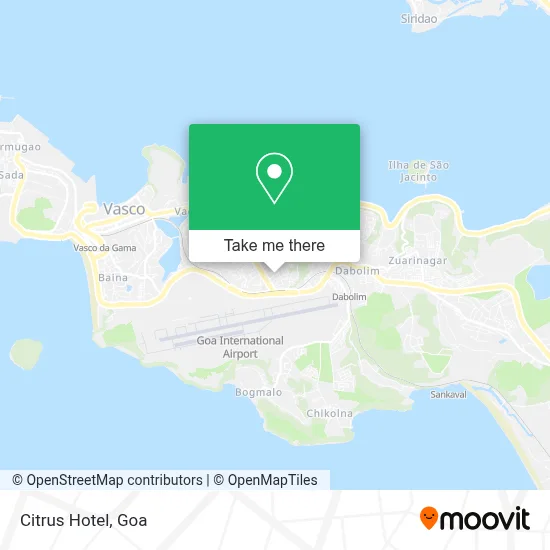 Citrus Hotel map