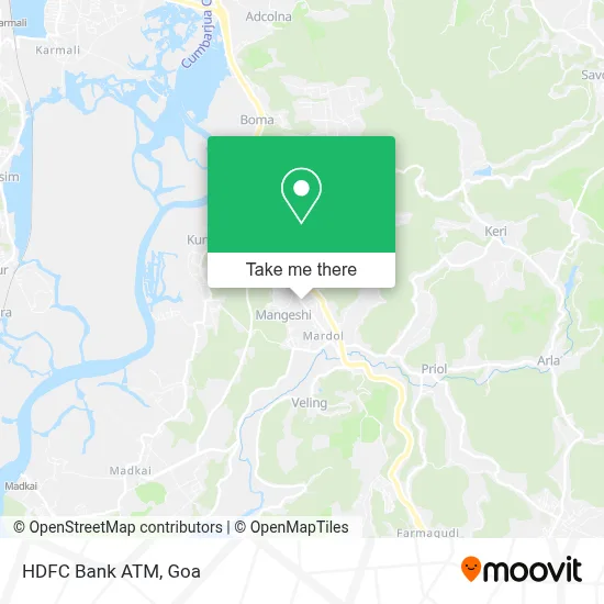 Hdfc Bank Atm map