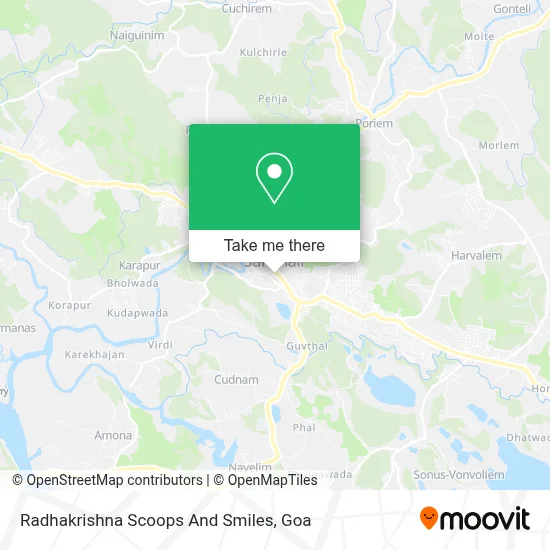 Radhakrishna Scoops And Smiles map