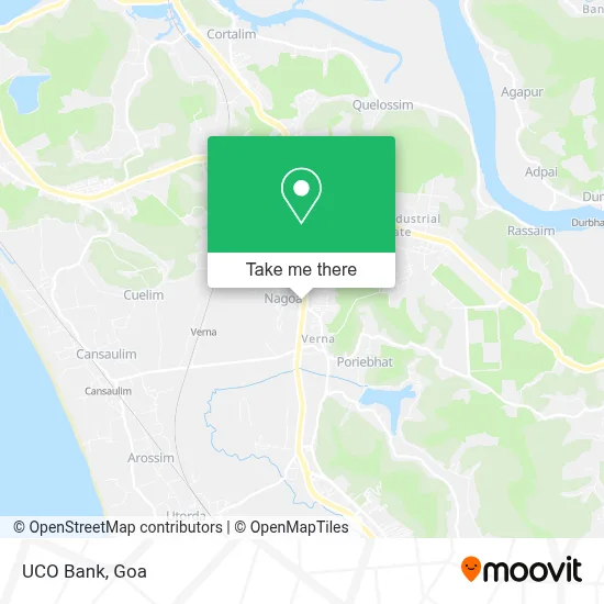 Uco Bank map