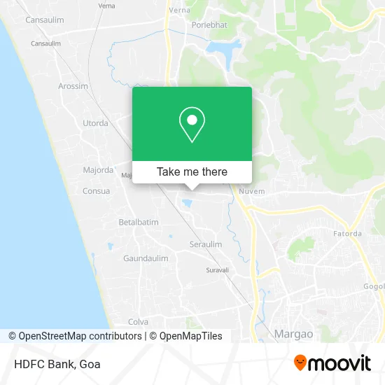 Hdfc Bank map