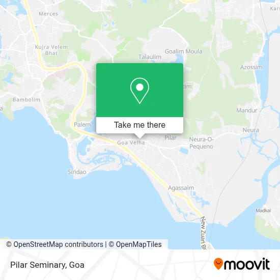 Pilar Seminary map