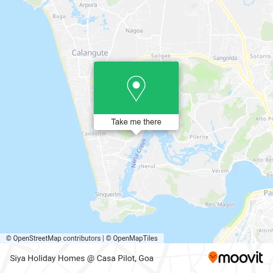 Siya Holiday Homes @ Casa Pilot map