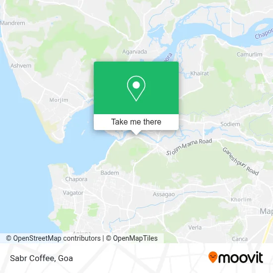 Sabr Coffee map